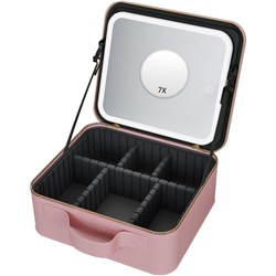 Wellcare Cosmetic Bag with Mirror (Pink)