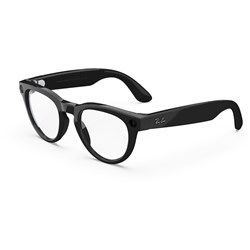 Ray-Ban | Meta Headliner AI glasses (Shiny Black/Clear)