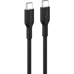 Belkin BoostCharge USB-C 60W 2.0 PCR Cable 15cm (Black)