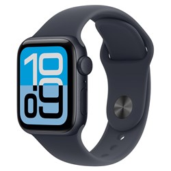 Apple Watch SE 3 40mm Midnight Aluminium Case GPS Sport Band (M/L) [2025]