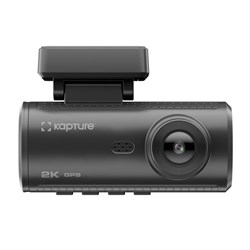 Kapture KPT-1100 2K Front Dash Camera with 3.2' Screen GPS Logger