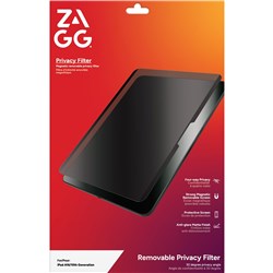 ZAGG Removable 4-Way Privacy Filter for Apple iPad A16 & iPad 10th Gen 10.9'