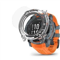 Monster Garmin Instinct 3 45mm Case and Glass Screen Protector