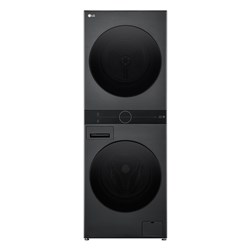 LG WWT-1210BX WashTower™ 12/10kg Compact All-In-One Stacked Washer Dryer (Black)