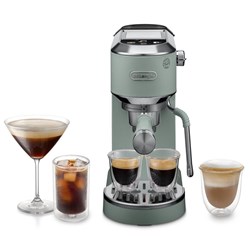 De'Longhi EC890BK Dedica Duo with Cold Brew Coffee Machine (Green)