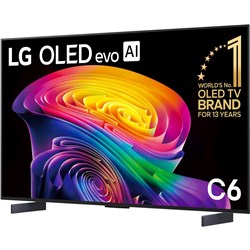 LG 42' OLED EVO AI C6 4K Smart TV [2026]