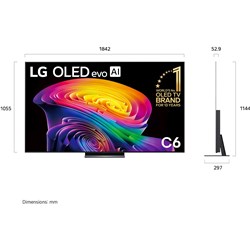 LG 83' OLED EVO AI C6 4K Smart TV [2026]
