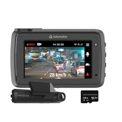 Navman MiVue Smart True 4K Surround 3 Channel Dash Cam