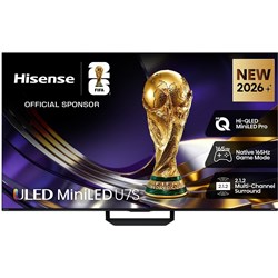 Hisense 85" U7SAU Mini LED Hi-QLED 4K Smart AI TV [2026]