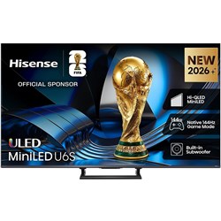 Hisense 65" U6SAU Mini-LED Hi-QLED 4K Smart AI TV [2026]