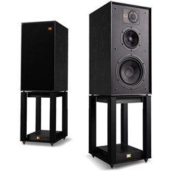 Wharfedale Linton 85 Speaker with Stands (Black) [Pair]