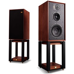 Wharfedale Linton 85 Speaker with Stands (Mahogany) [Pair]