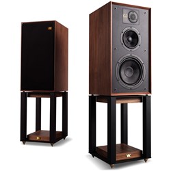 Wharfedale Linton 85 Speaker with Stands (Walnut) [Pair]