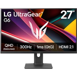 LG UltraGear G6 27G64NA 27" QHD 300Hz Gaming Monitor