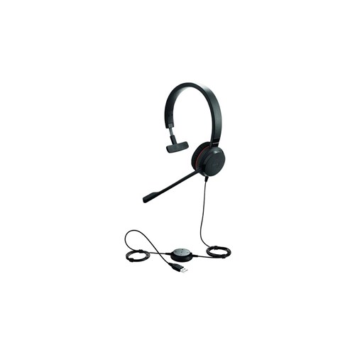 Jabra 4993-829-409 Evolve 20SE UC Mono Headset (Black)