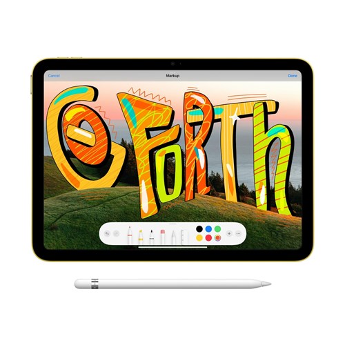 Apple iPad 10.9-inch 256GB Wi-Fi + Cellular (Yellow) [10th Gen]