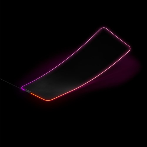 SteelSeries QcK Prism X-Large 2-Zone RGB Illumination Gaming Mouse Pad