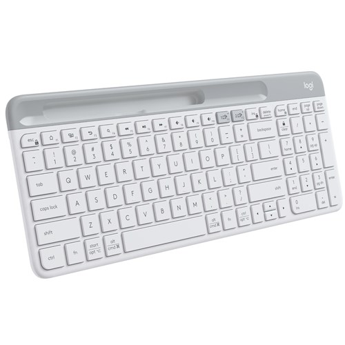 Logitech K580 Slim Multi-Device Wireless Keyboard (White)