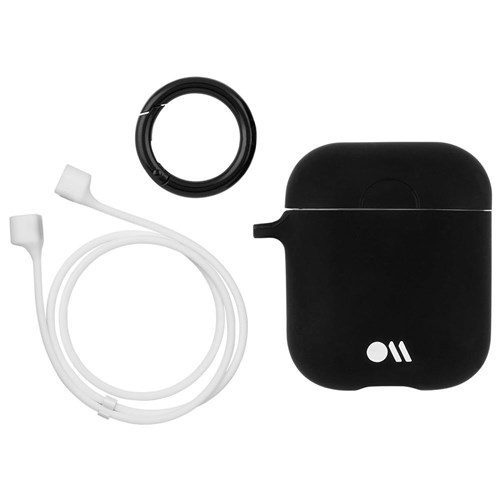 Case-Mate Flexible Hoop-Ups Case for Apple AirPods (Black)