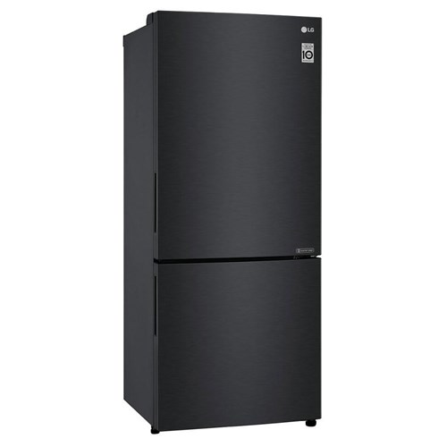 LG GB-455MBL 420L Bottom Mount Fridge (Matte Black)