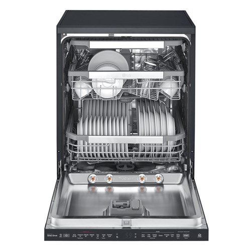 LG XD3A25MB TrueSteam 15-Place Setting Freestanding Dishwasher (Matte Black)