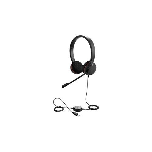 Jabra 4999-829-409 Evolve 20SE UC Stereo Headset (Black)