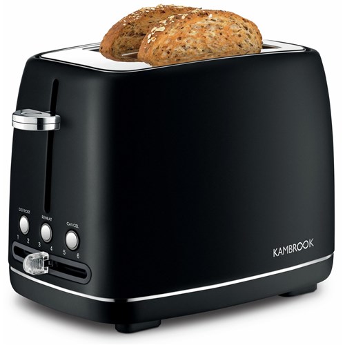 Kambrook Purely Perfect Slice 2 Slice Toaster (Black)