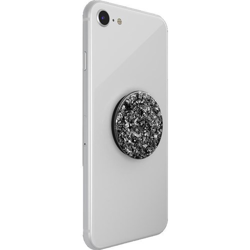 Popsockets Swappable PopGrip Holder (Foil Confetti Silver)