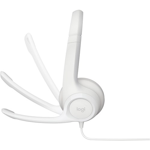 Logitech H390 USB Computer Headset (Off White)