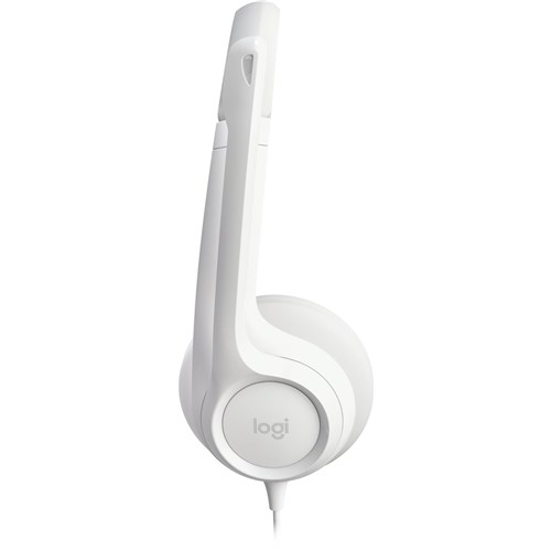 Logitech H390 USB Computer Headset (Off White)