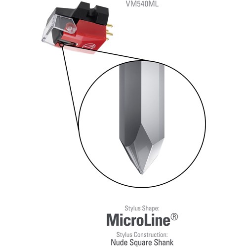 VM540ML Stereo Cartridge with Headshell