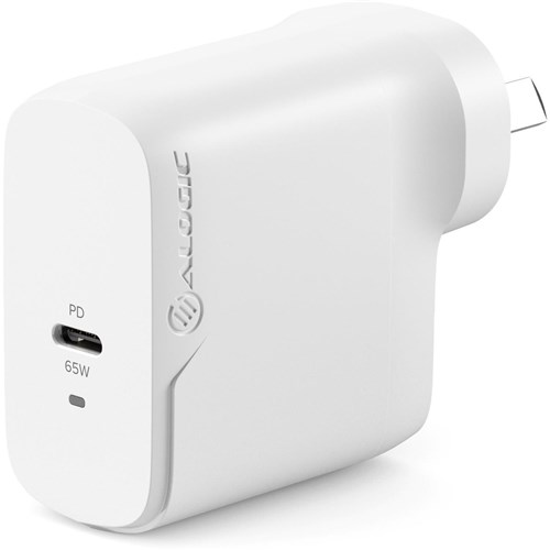 ALOGIC Rapid Power 65W GaN Wall Charger w/ 65W USB-C Charging Cable