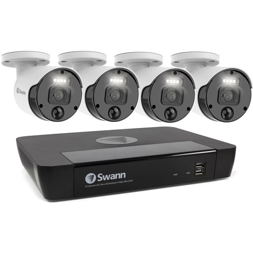 Swann Master Series 4 Camera 8 Channel NVR Security System (2TB)