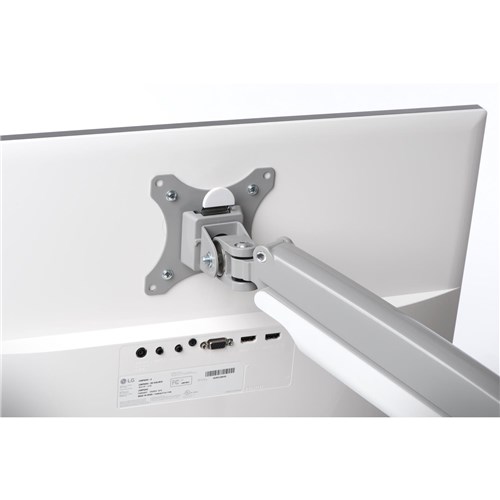 Kensington SmartFit One Touch Height Adjustable Dual Monitor Arm (Grey)