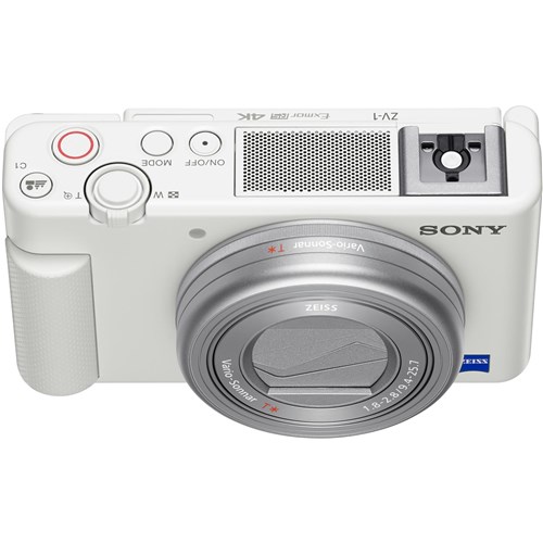 Sony CyberShot ZV-1 4K Vlog Camera (White)