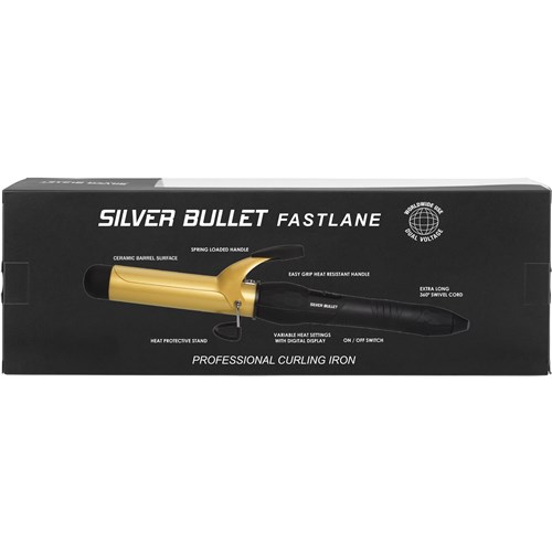 Silver Bullet Fastlane Ceramic Curling Iron (Gold) [32mm]