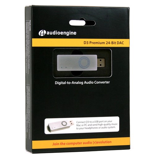 Audioengine D3 24-Bit DAC Headphone Amp