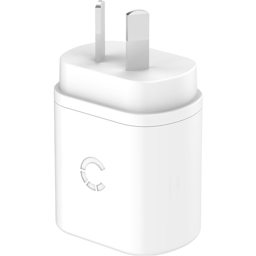 Cygnett PowerPlus 20W USB-C PD Wall Charger (White)