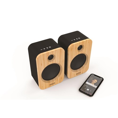 Marley Get Together Duo Bookshelf Bluetooth Speakers