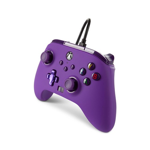 PowerA Enhanced Wired Controller for Xbox Series X/S  (Royal Purple)