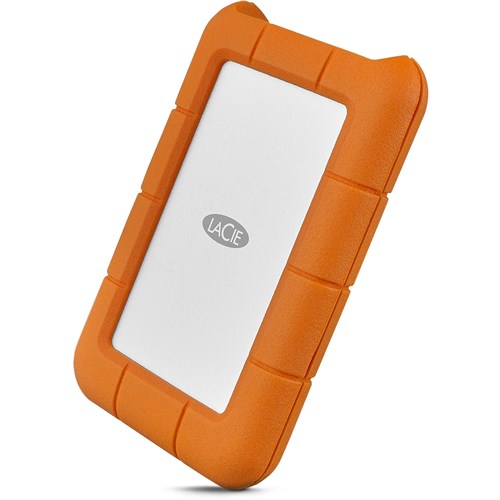LaCie Rugged 5TB USB-C Portable Hard Drive