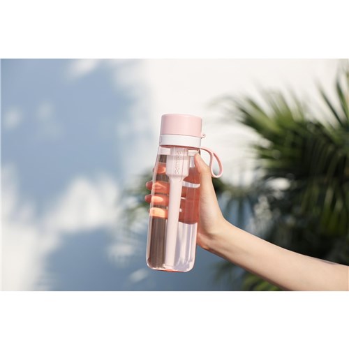 Philips GoZero 680ml Daily Straw Water Bottle (Tritan Pink)