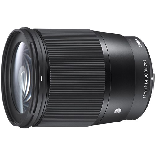 Sigma 16mm f/1.4 DC DN Contemporary Lens for Sony E-Mount