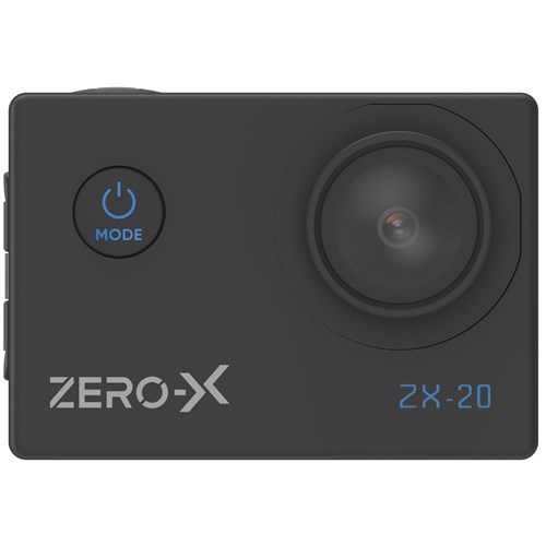 Zero-X ZX-20 4K Action Camera with 2.0' Screen & Wi-Fi