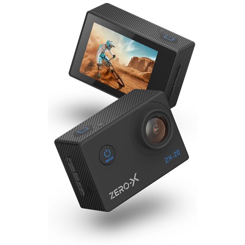 Zero-X ZX-20 4K Action Camera with 2.0' Screen & Wi-Fi