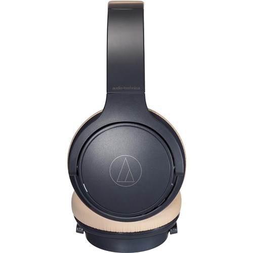 Audio-Technica ATH-S220BT Wireless On-Ear Headphones (Navy)