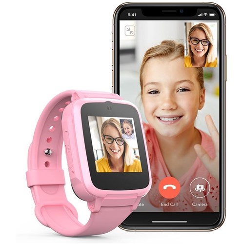 Pixbee Kids 4G Video Smart Watch with GPS Tracking (Pink)