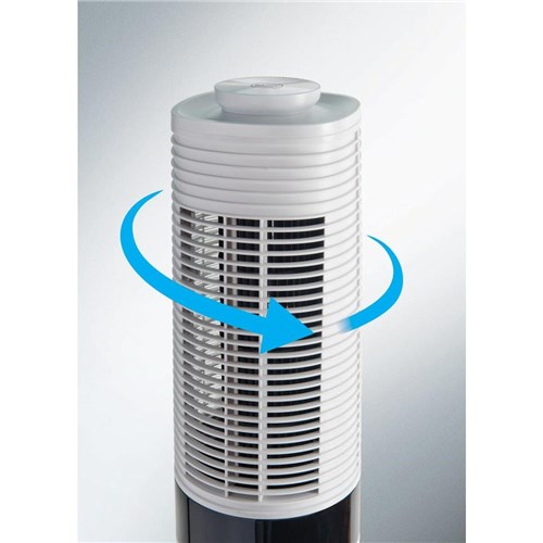 De'Longhi 360° Dual Oscillating White Tower Fan