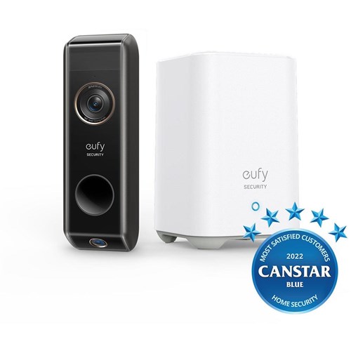 eufy Security Dual Cam Wireless 2K Video Doorbell