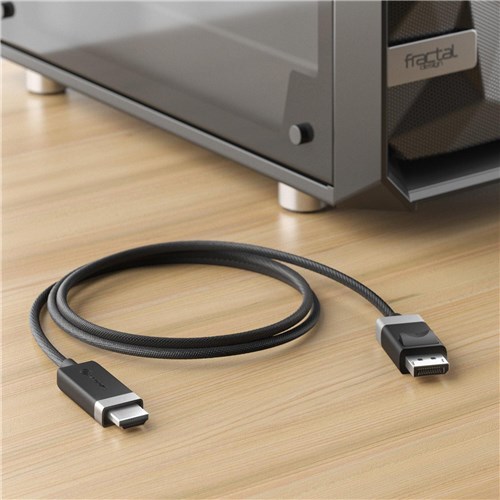 Alogic Fusion 4K DisplayPort to HDMI Active Cable (2m)